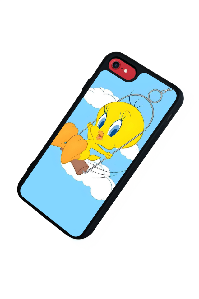 iPhone 7 Uyumlu Tweety Tasarımlı Glossy Premium Kılıf