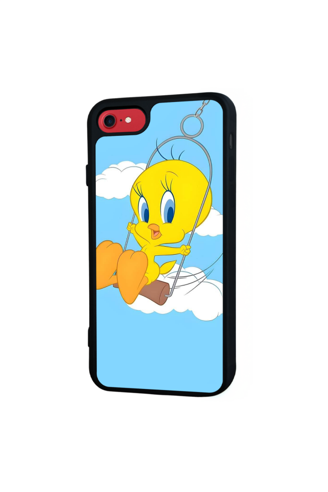 iPhone 7 Uyumlu Tweety Tasarımlı Glossy Premium Kılıf
