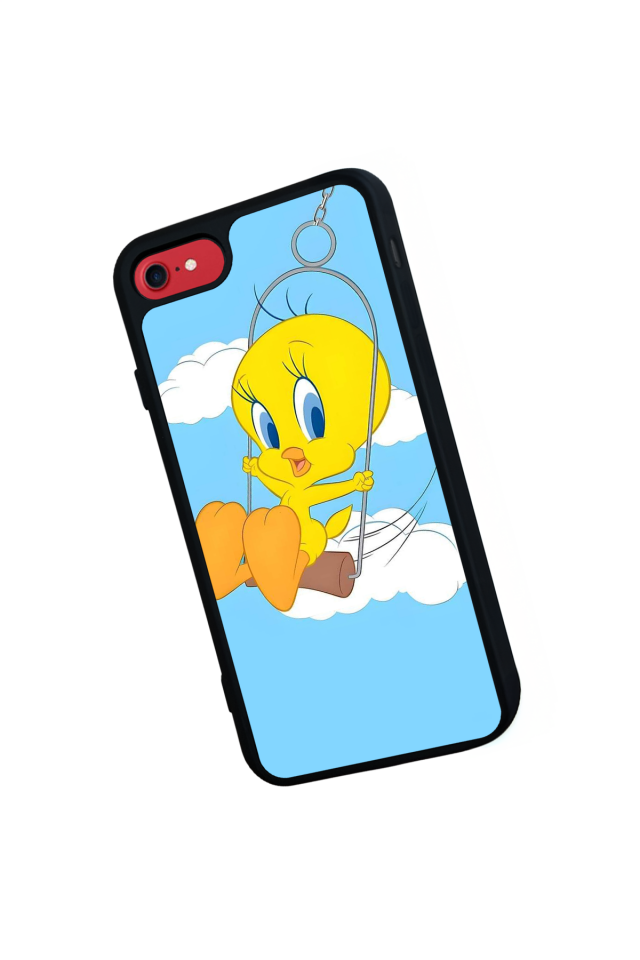 iPhone 7 Uyumlu Tweety Tasarımlı Glossy Premium Kılıf