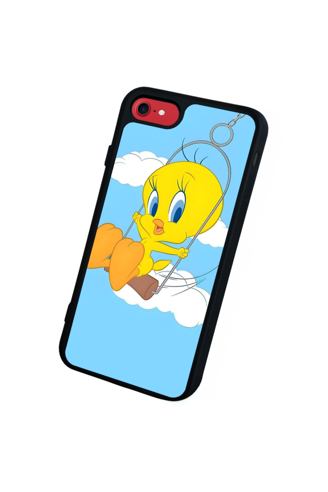 iPhone 7 Uyumlu Tweety Tasarımlı Glossy Premium Kılıf