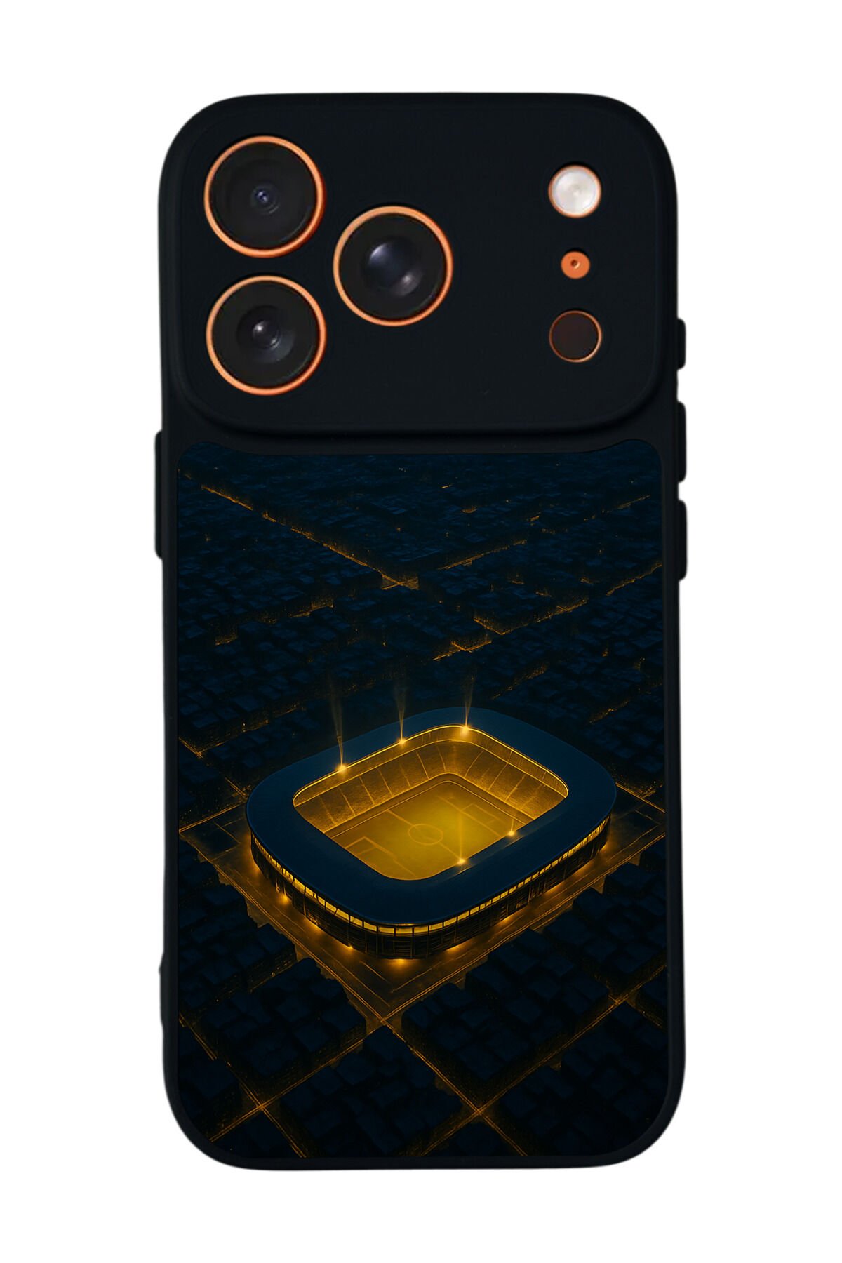 iPhone 17 Pro Max Uyumlu Fenerbahce Tasarımlı Glossy Premium Kılıf