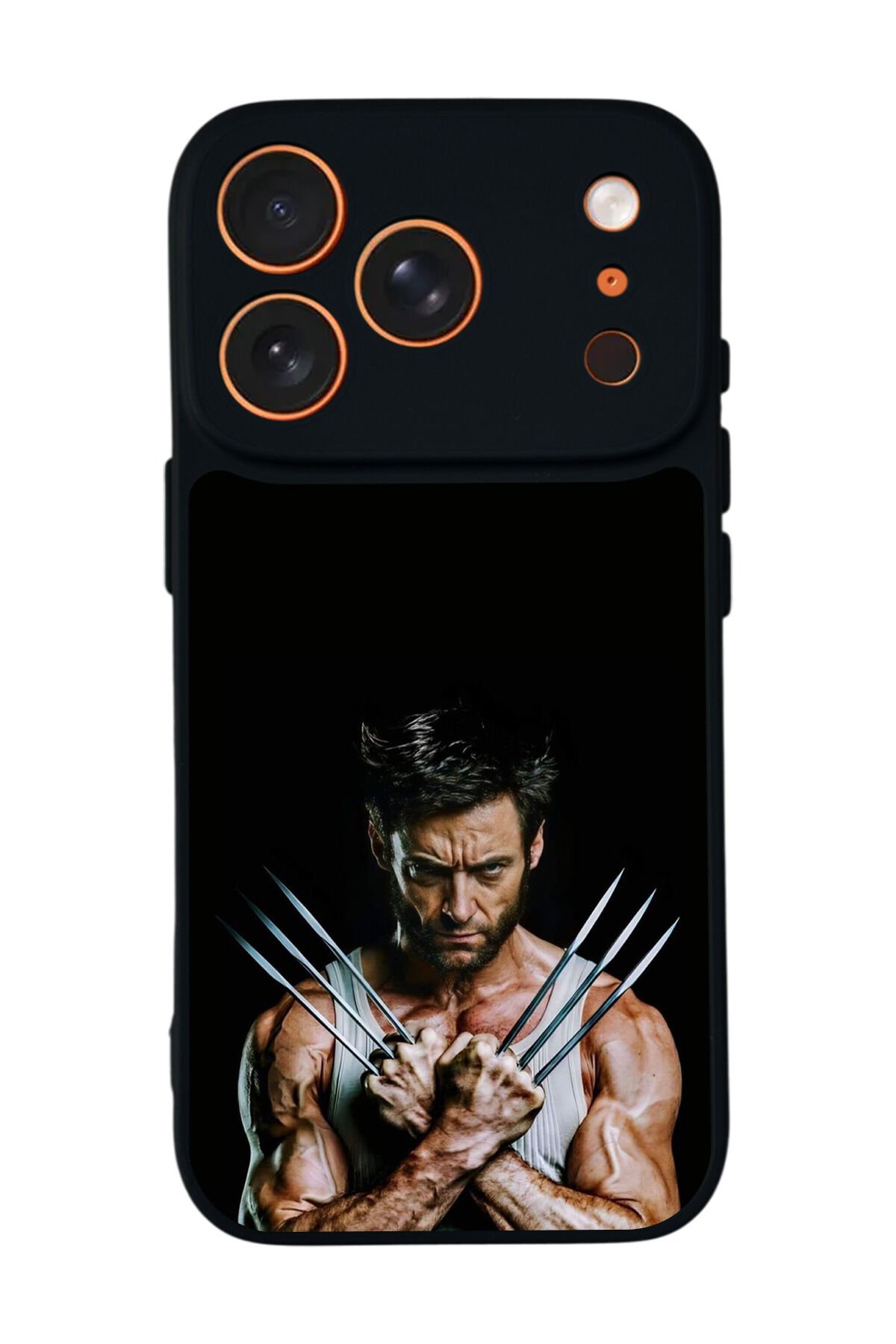 iPhone 17 Pro Uyumlu Wolverine Tasarımlı Glossy Premium Kılıf