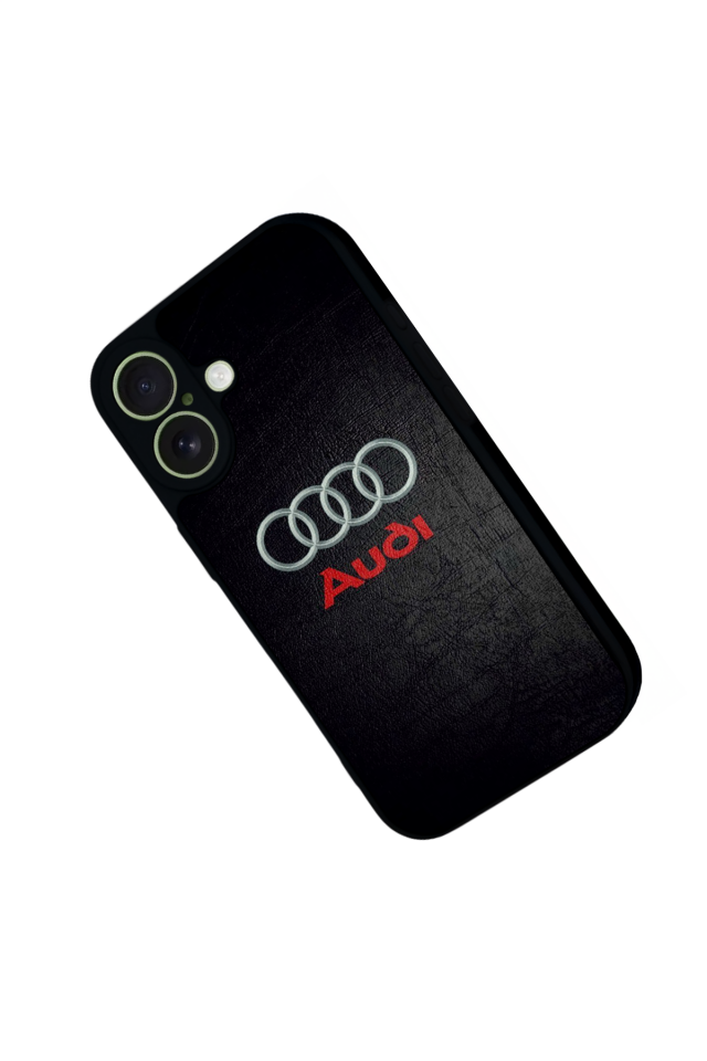 iPhone 17 Uyumlu Audi Tasarımlı Glossy Premium Kılıf