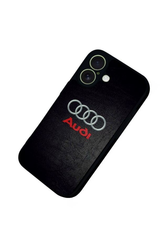 iPhone 17 Uyumlu Audi Tasarımlı Glossy Premium Kılıf