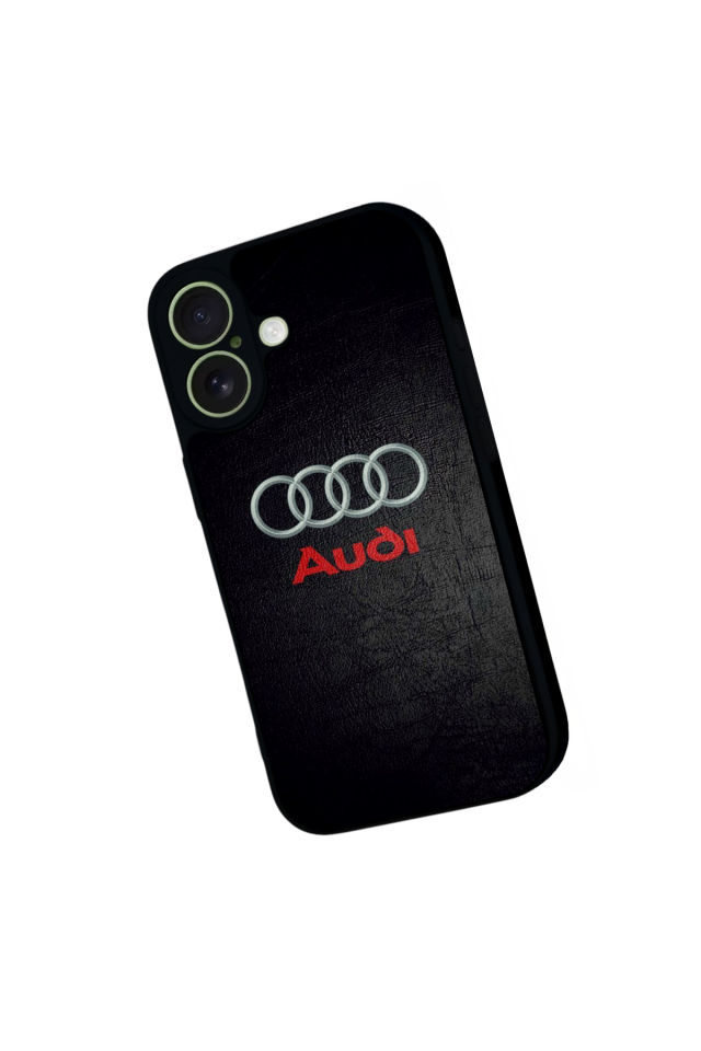 iPhone 17 Uyumlu Audi Tasarımlı Glossy Premium Kılıf