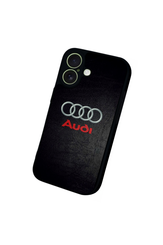 iPhone 17 Uyumlu Audi Tasarımlı Glossy Premium Kılıf