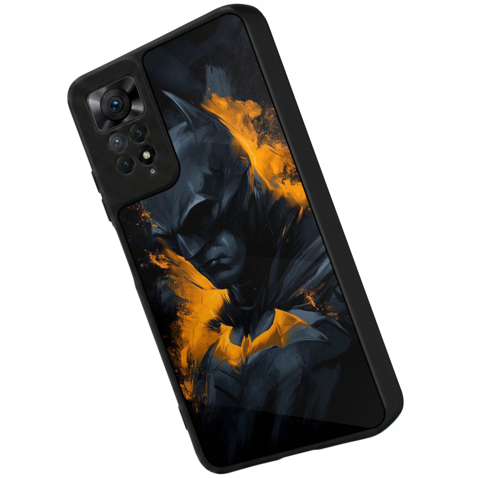 Xiaomi Redmi Note 11 Pro Uyumlu Batman Tasarımlı Glossy Premium Kılıf