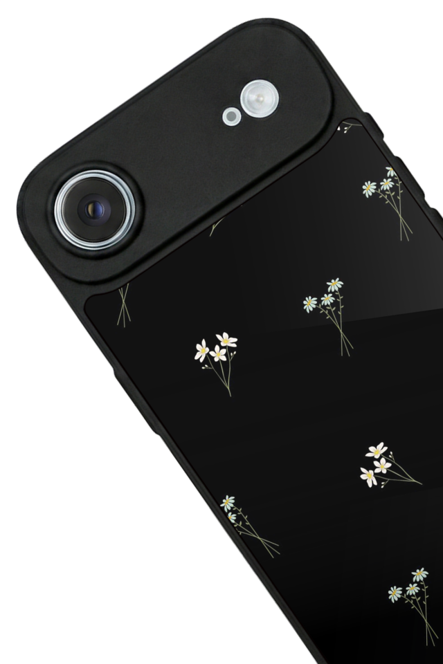 iPhone 17 Air Uyumlu Cicek Tasarımlı Glossy Premium Kılıf