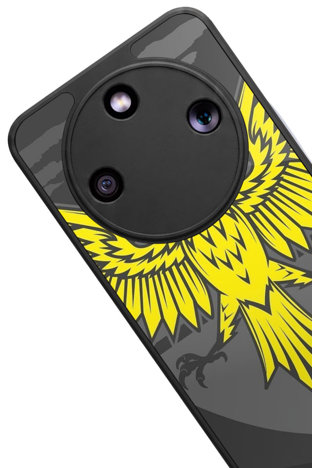 Honor Magic 8 Lite Uyumlu Fenerbahce Tasarımlı Glossy Premium Kılıf