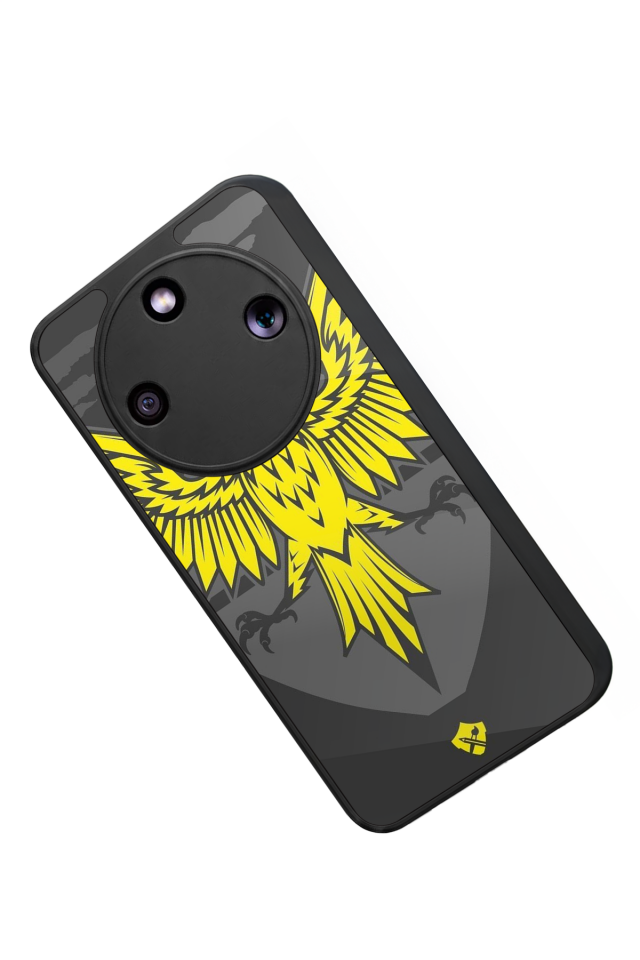 Honor Magic 8 Lite Uyumlu Fenerbahce Tasarımlı Glossy Premium Kılıf