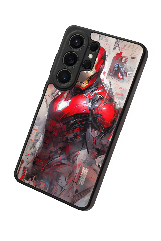 Samsung Galaxy S26 Ultra Uyumlu Iron Man ( Demir Adam ) Tasarımlı Glossy Premium Kılıf