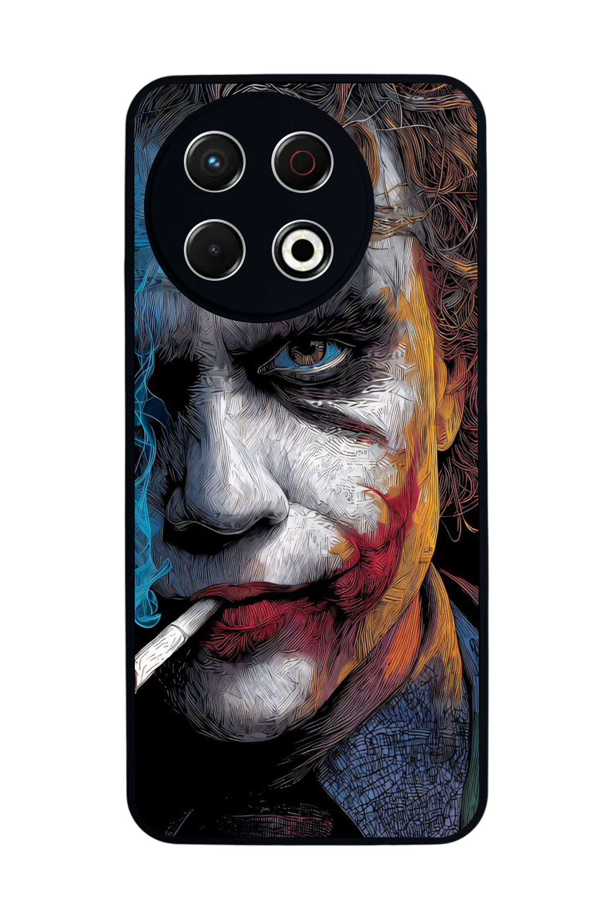 Tecno Spark 30 Pro Uyumlu Joker Tasarımlı Glossy Premium Kılıf