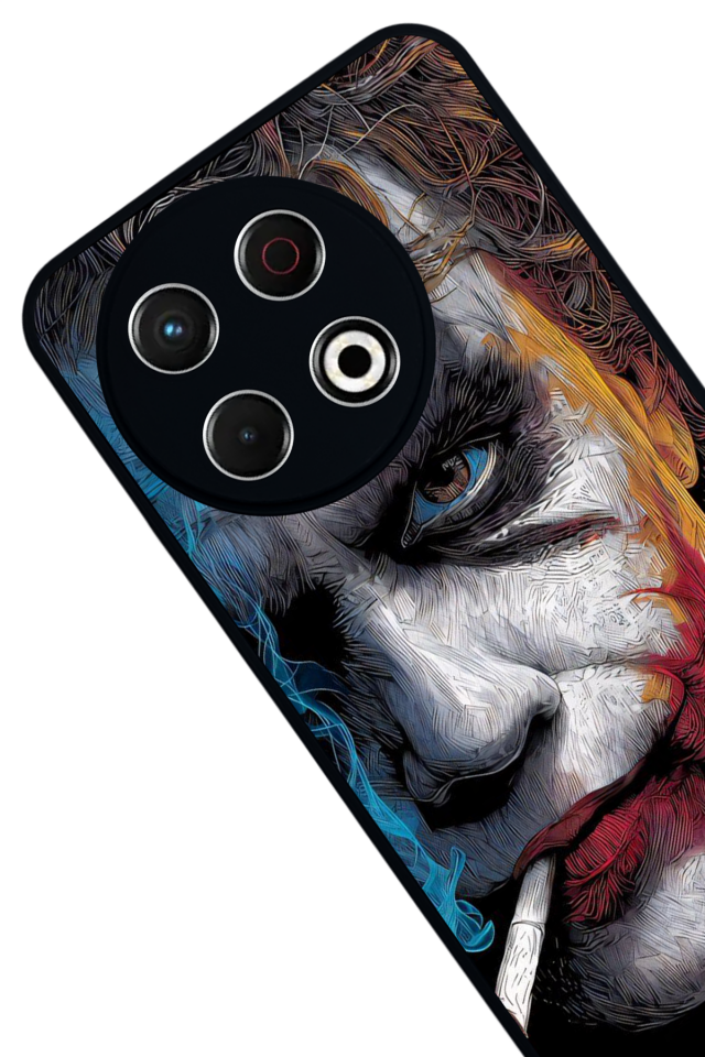 Tecno Spark 30 Pro Uyumlu Joker Tasarımlı Glossy Premium Kılıf