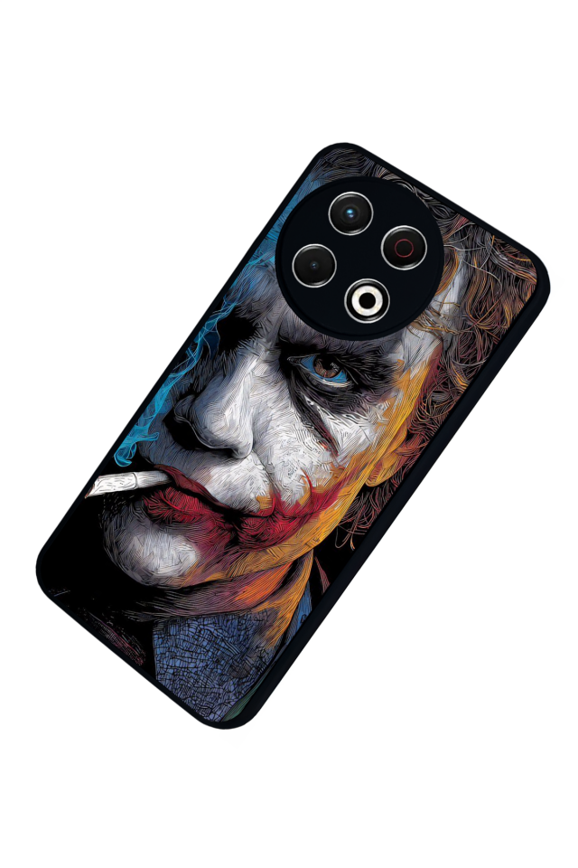 Tecno Spark 30 Pro Uyumlu Joker Tasarımlı Glossy Premium Kılıf