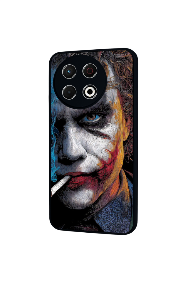 Tecno Spark 30 Pro Uyumlu Joker Tasarımlı Glossy Premium Kılıf