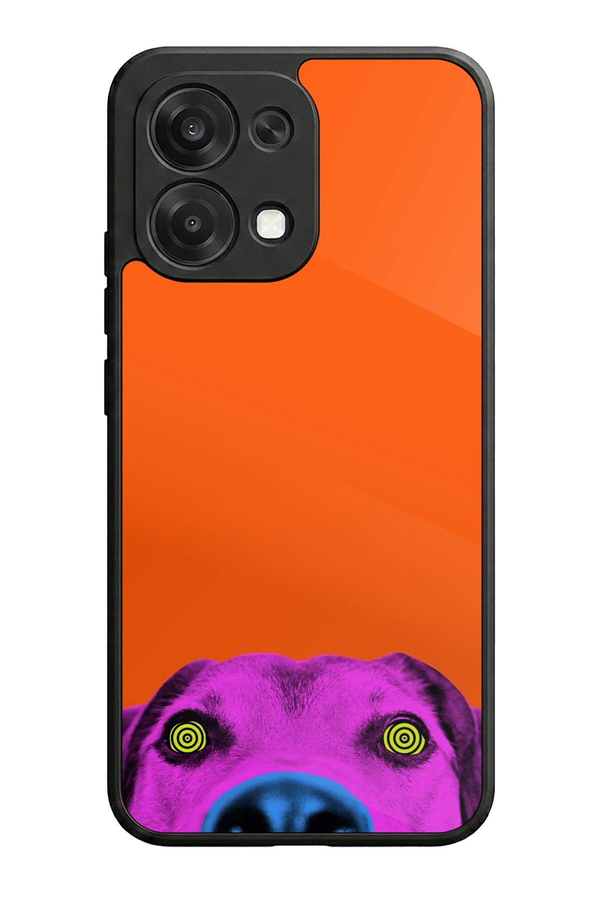Oppo A6 Pro Uyumlu Kirmizi Tasarımlı Glossy Premium Kılıf