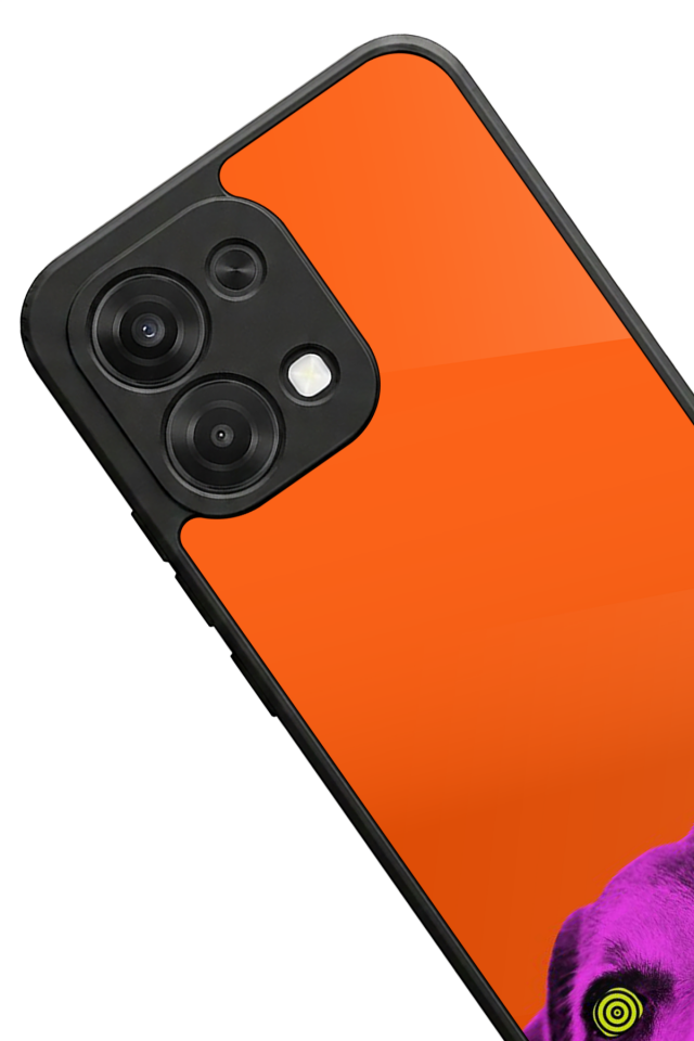 Oppo A6 Pro Uyumlu Kirmizi Tasarımlı Glossy Premium Kılıf