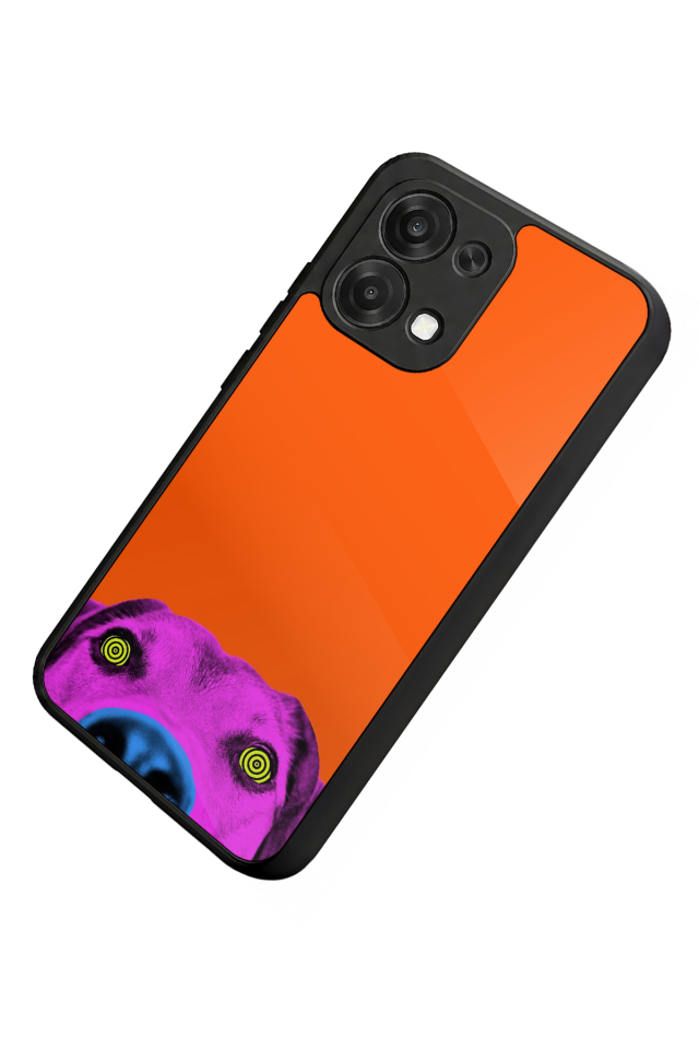 Oppo A6 Pro Uyumlu Kirmizi Tasarımlı Glossy Premium Kılıf