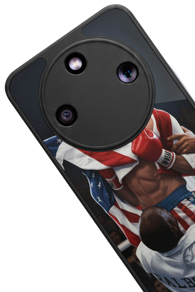 Honor Magic 8 Lite Uyumlu Rocky Tasarımlı Glossy Premium Kılıf