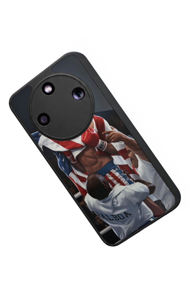 Honor Magic 8 Lite Uyumlu Rocky Tasarımlı Glossy Premium Kılıf