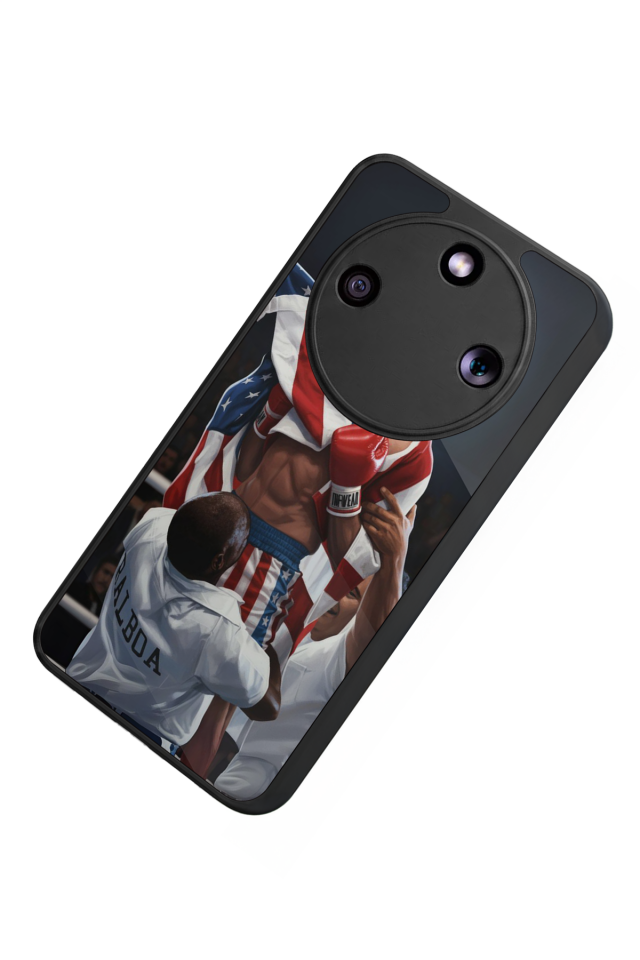 Honor Magic 8 Lite Uyumlu Rocky Tasarımlı Glossy Premium Kılıf