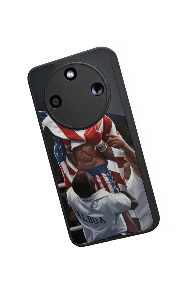 Honor Magic 8 Lite Uyumlu Rocky Tasarımlı Glossy Premium Kılıf