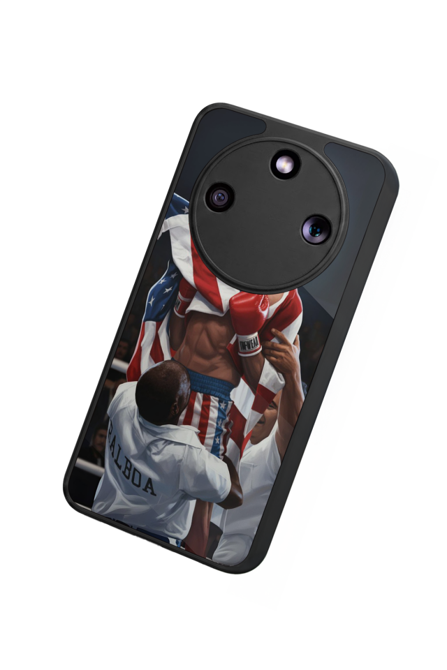 Honor Magic 8 Lite Uyumlu Rocky Tasarımlı Glossy Premium Kılıf