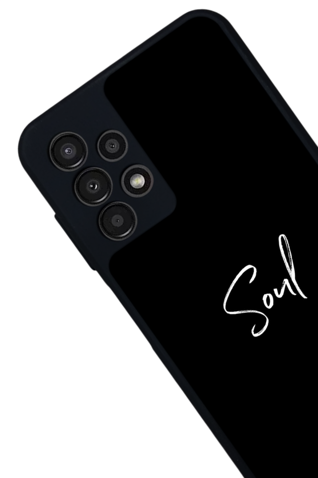 Samsung Galaxy A23 Uyumlu SOUL Tasarımlı Glossy Premium Kılıf