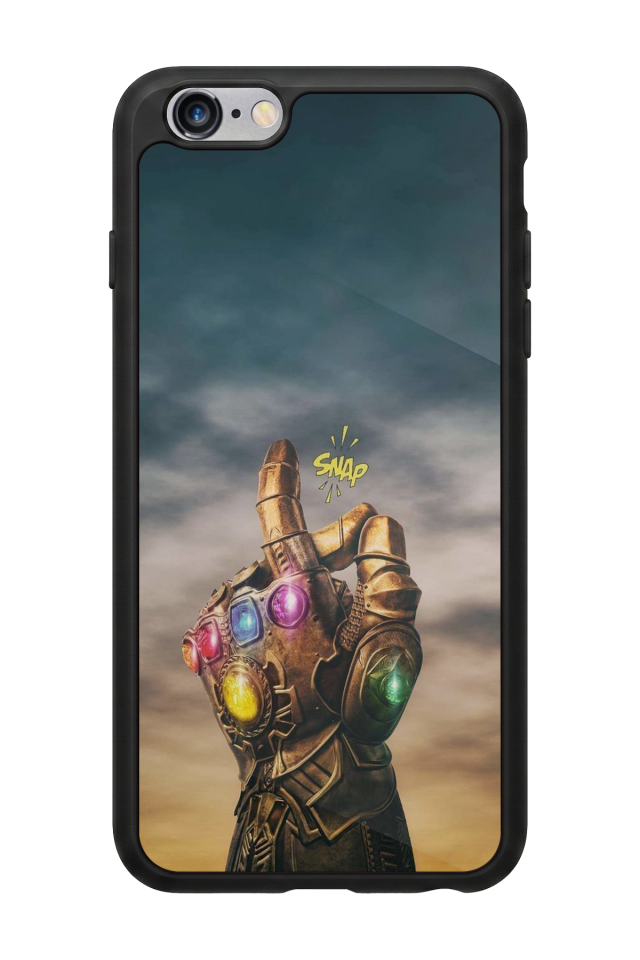 iPhone 6s Plus Uyumlu Thanos Tasarımlı Glossy Premium Kılıf