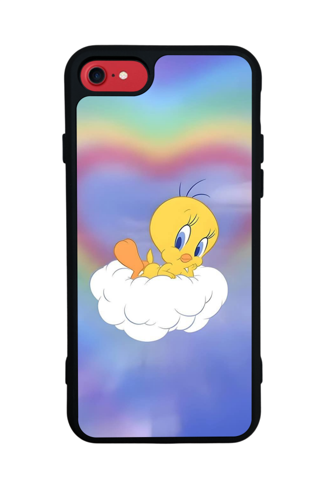 iPhone 7 Uyumlu Tweety Tasarımlı Glossy Premium Kılıf
