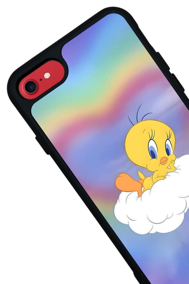 iPhone 7 Uyumlu Tweety Tasarımlı Glossy Premium Kılıf