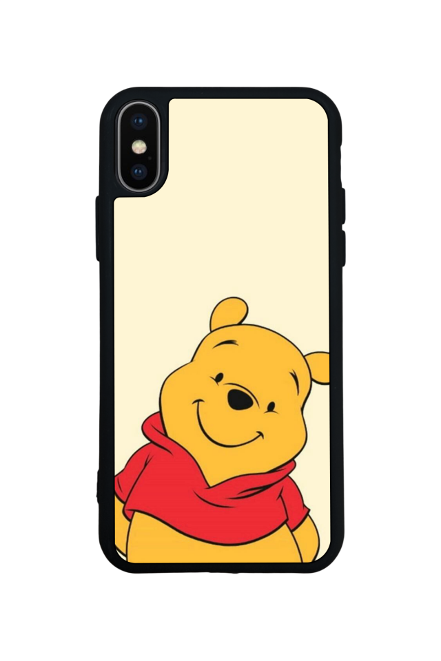 iPhone XS Max Uyumlu Winnie Tasarımlı Glossy Premium Kılıf