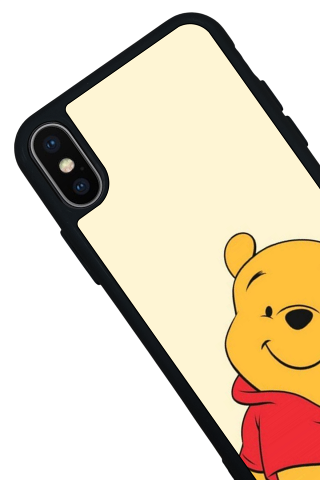 iPhone XS Max Uyumlu Winnie Tasarımlı Glossy Premium Kılıf