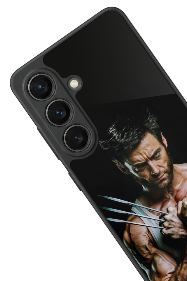 Samsung Galaxy S26 Uyumlu Wolverine Tasarımlı Glossy Premium Kılıf
