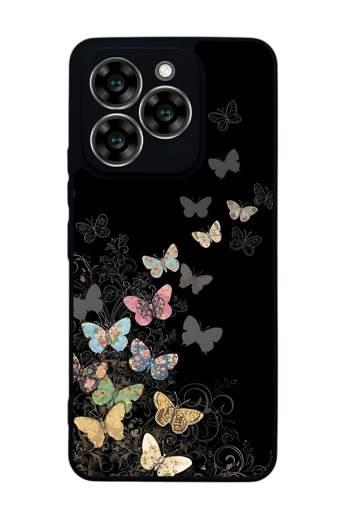 Reeder S919 Uyumlu Kelebek Tasarımlı Glossy Premium Kılıf