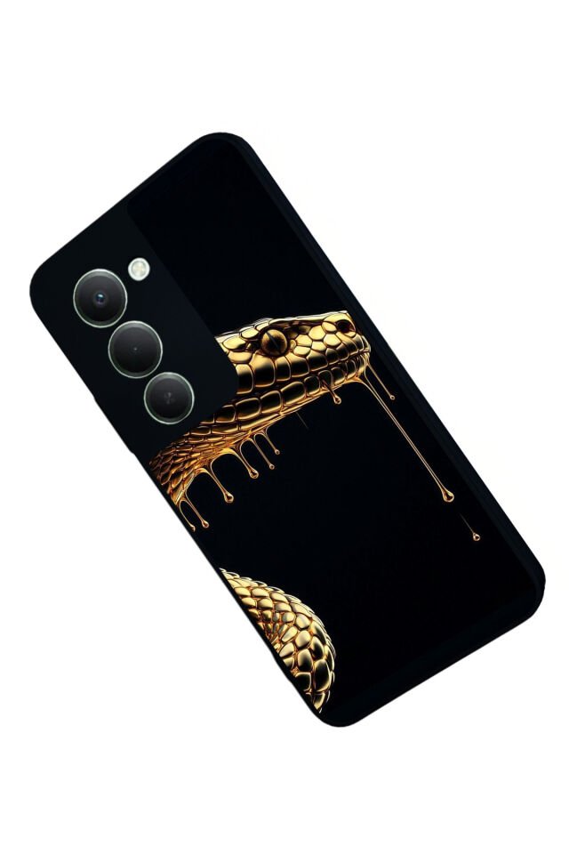Xiaomi Redmi 15 5G Uyumlu Yılan Tasarımlı Glossy Premium Kılıf
