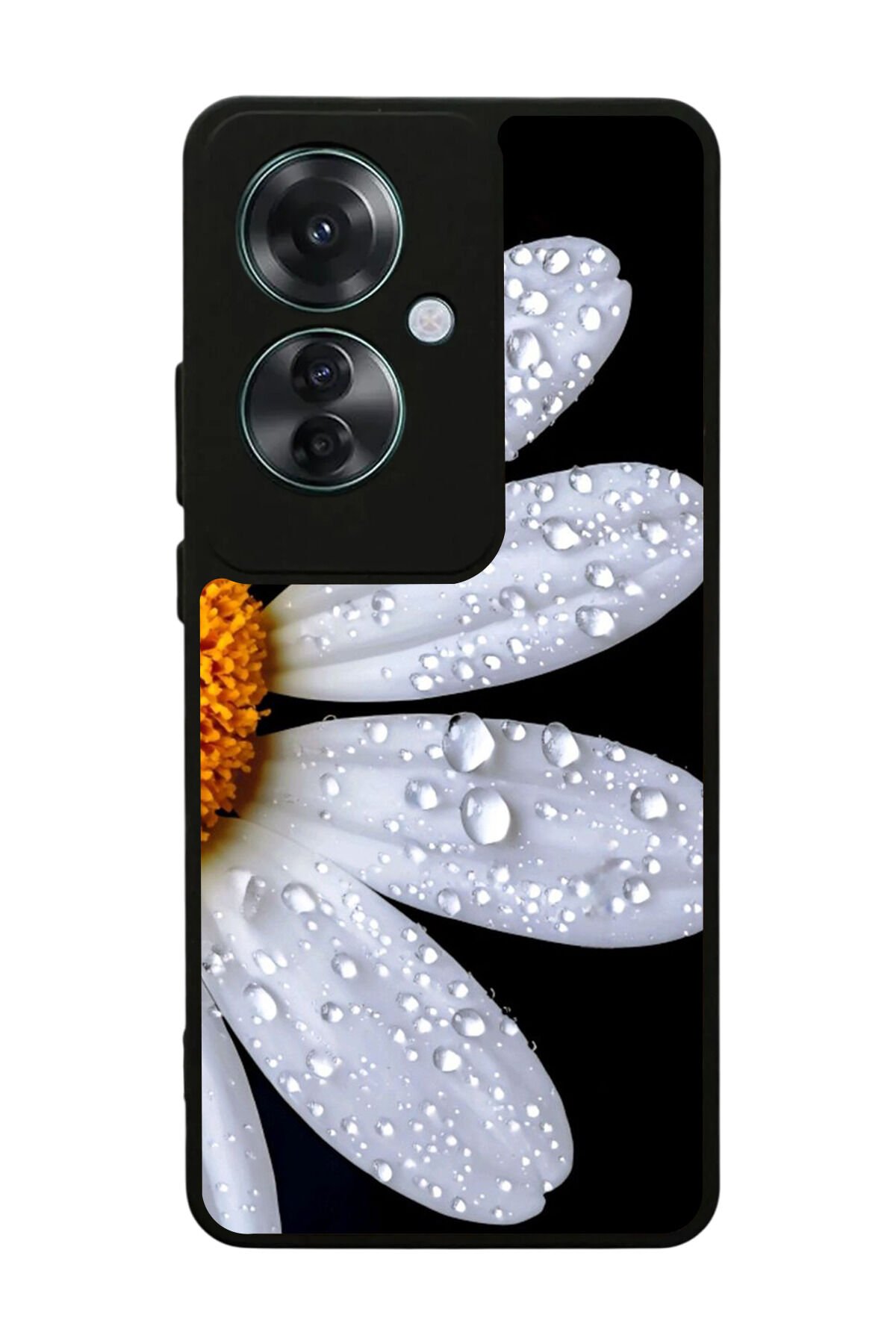 Oppo Reno 11F Uyumlu Cicek Tasarımlı Glossy Premium Kılıf