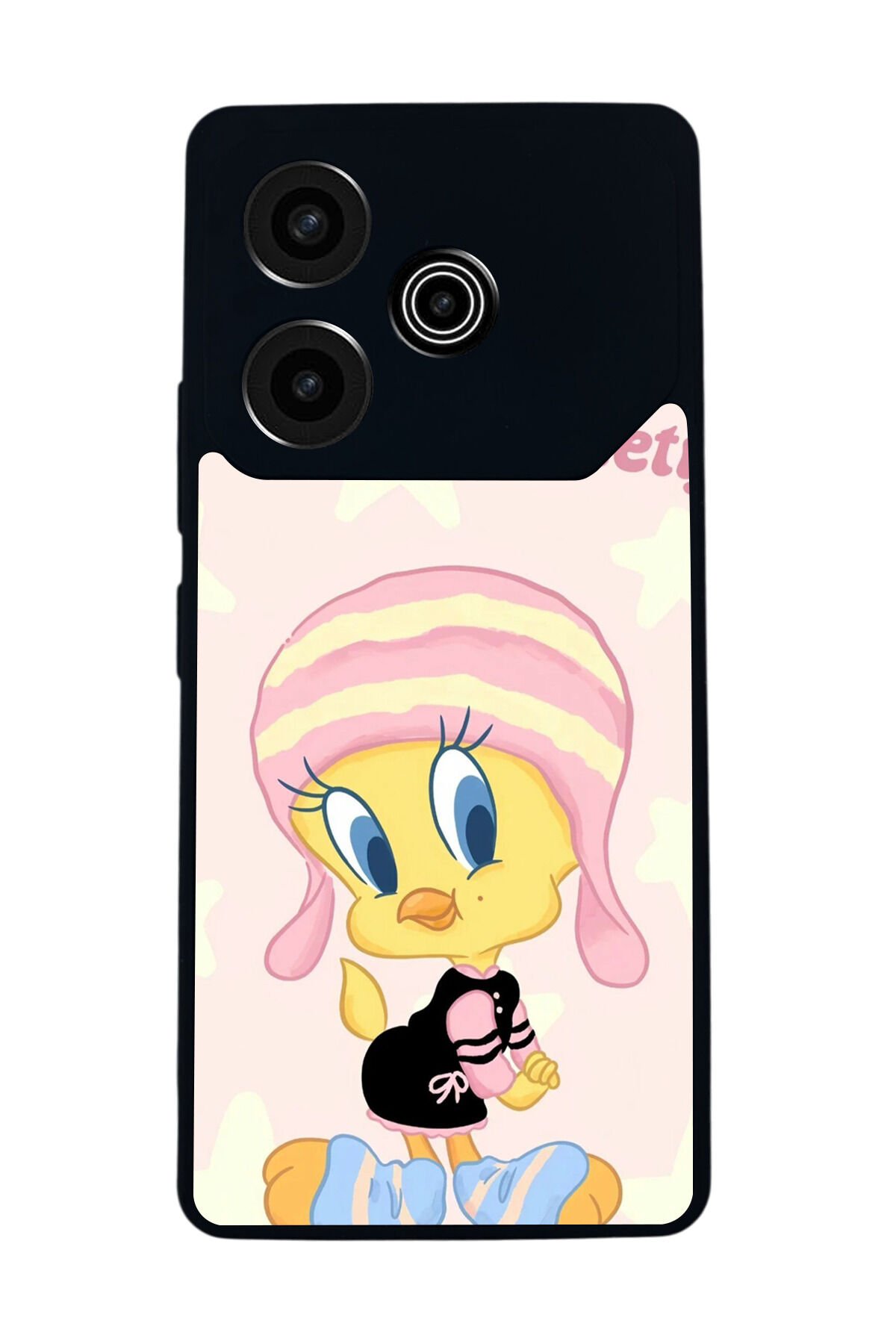 Tecno Pova 6 Uyumlu Tweety Tasarımlı Glossy Premium Kılıf