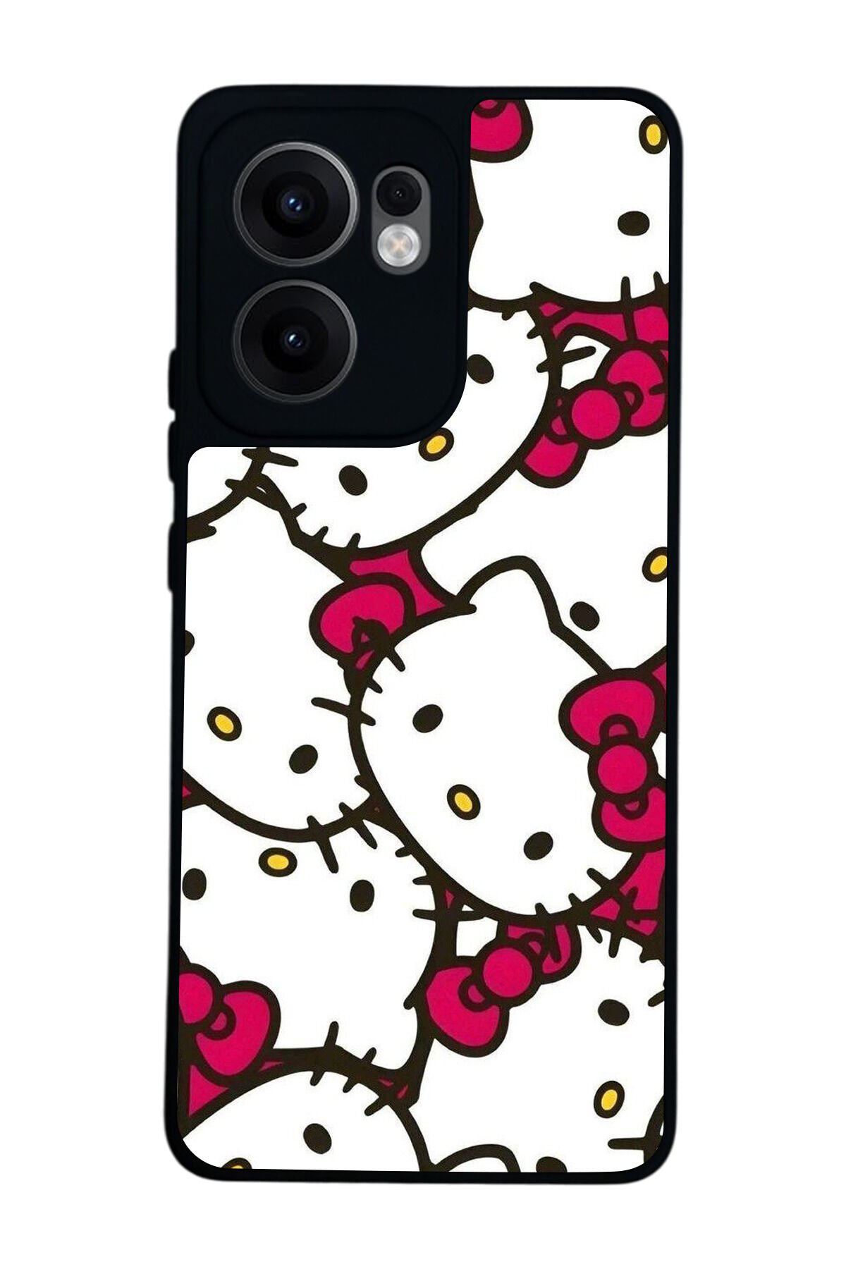 Oppo Reno 13F Uyumlu HelloKitty Tasarımlı Glossy Premium Kılıf