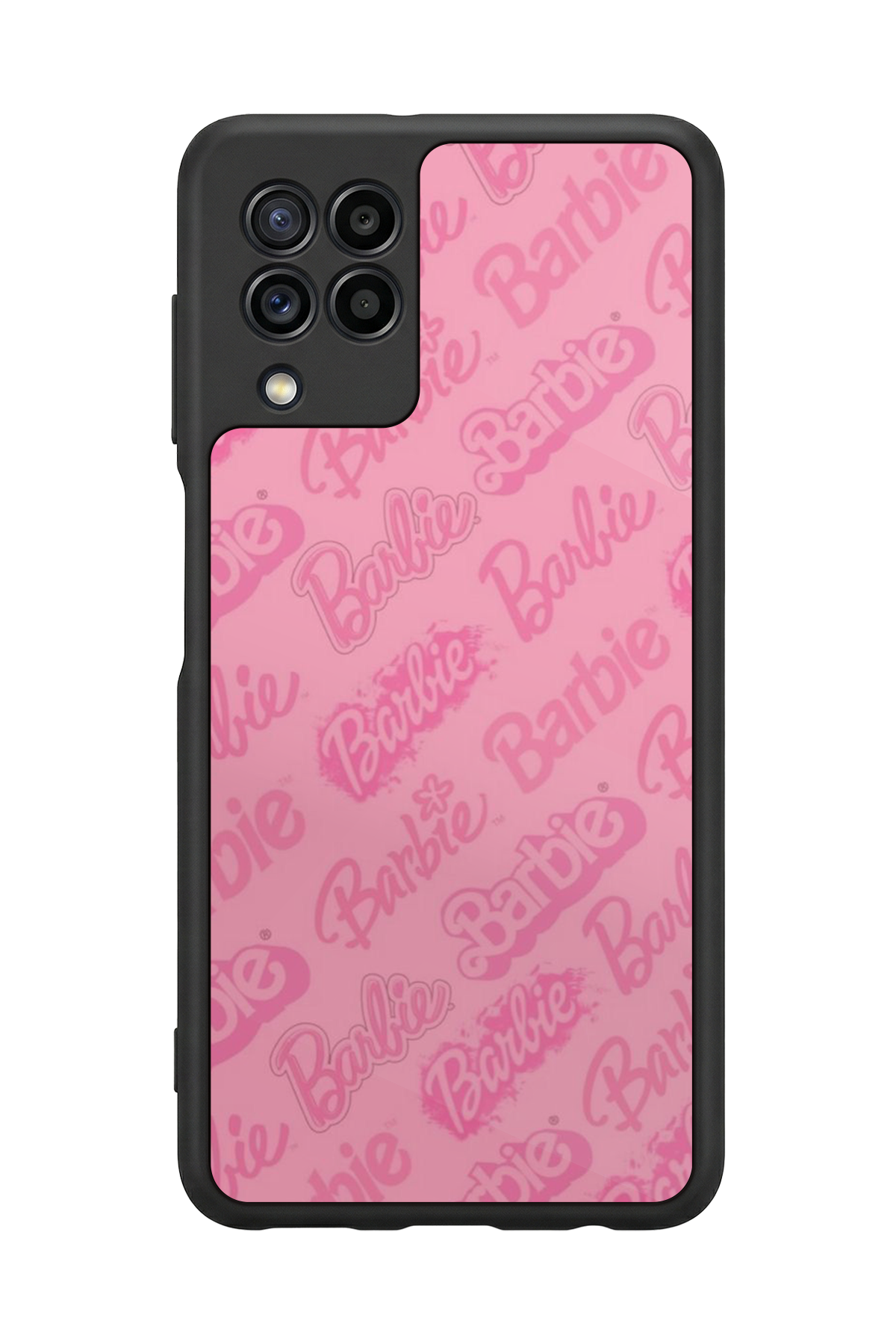Samsung Galaxy M22 Uyumlu Barbie Tasarımlı Glossy Premium Kılıf
