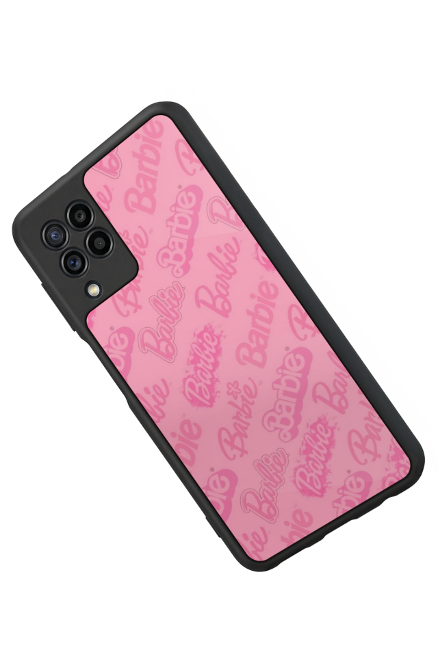Samsung Galaxy M22 Uyumlu Barbie Tasarımlı Glossy Premium Kılıf