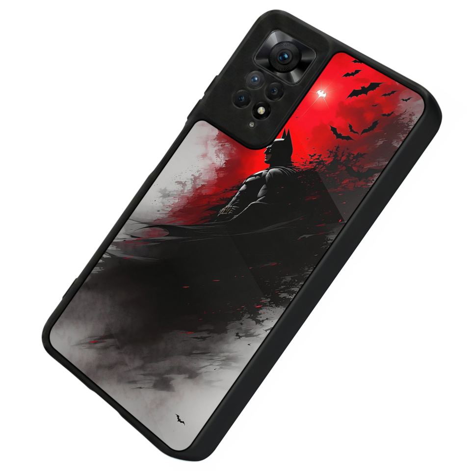 Xiaomi Redmi Note 11 Pro Uyumlu Batman Tasarımlı Glossy Premium Kılıf