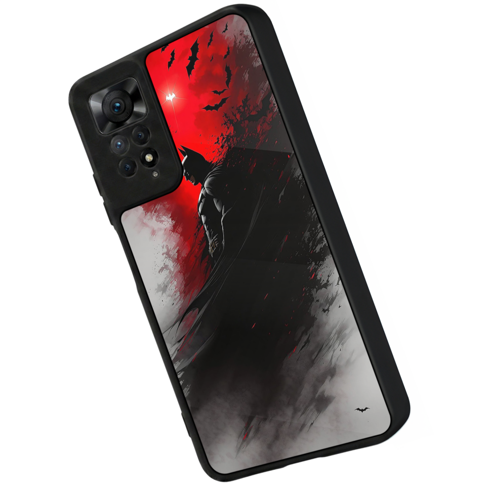 Xiaomi Redmi Note 11 Pro Uyumlu Batman Tasarımlı Glossy Premium Kılıf
