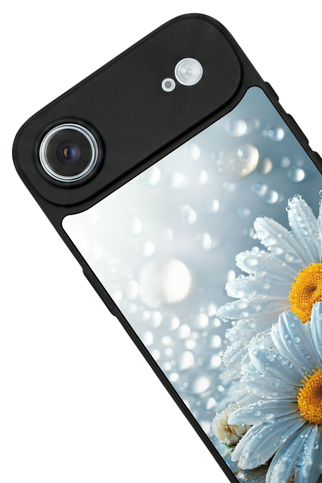 iPhone 17 Air Uyumlu Cicek Tasarımlı Glossy Premium Kılıf