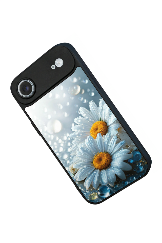 iPhone 17 Air Uyumlu Cicek Tasarımlı Glossy Premium Kılıf