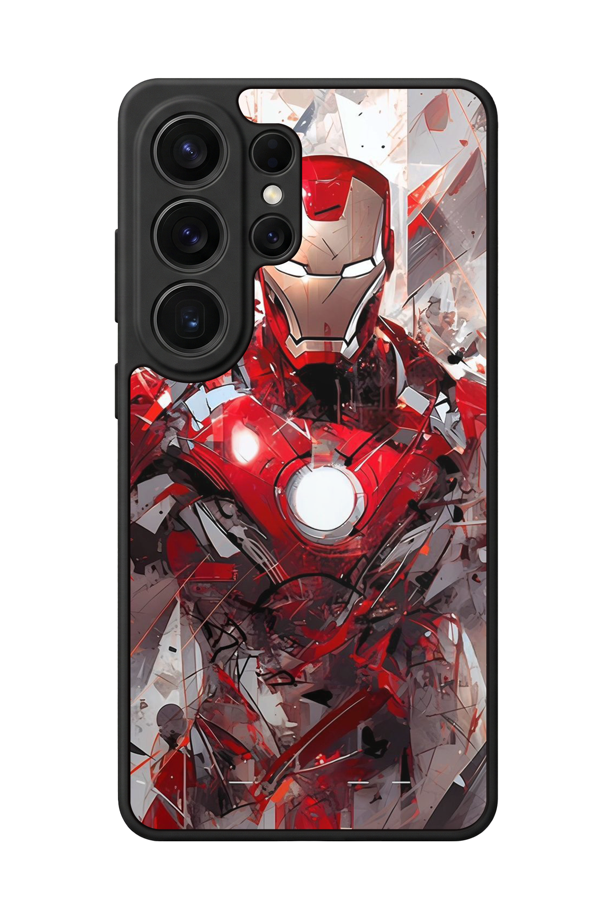 Samsung Galaxy S26 Ultra Uyumlu Iron Man ( Demir Adam ) Tasarımlı Glossy Premium Kılıf