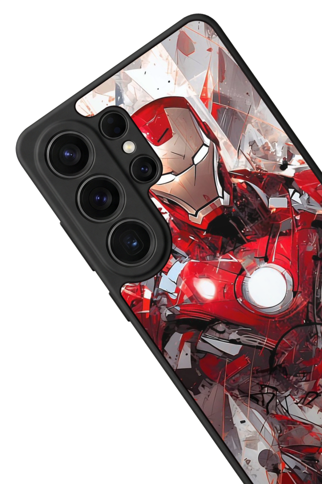 Samsung Galaxy S26 Ultra Uyumlu Iron Man ( Demir Adam ) Tasarımlı Glossy Premium Kılıf
