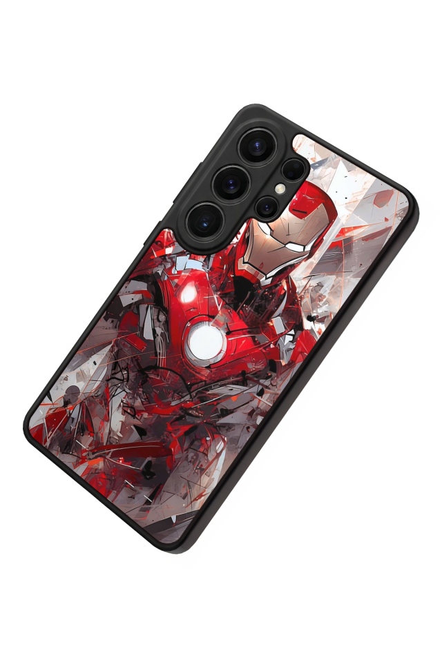 Samsung Galaxy S26 Ultra Uyumlu Iron Man ( Demir Adam ) Tasarımlı Glossy Premium Kılıf