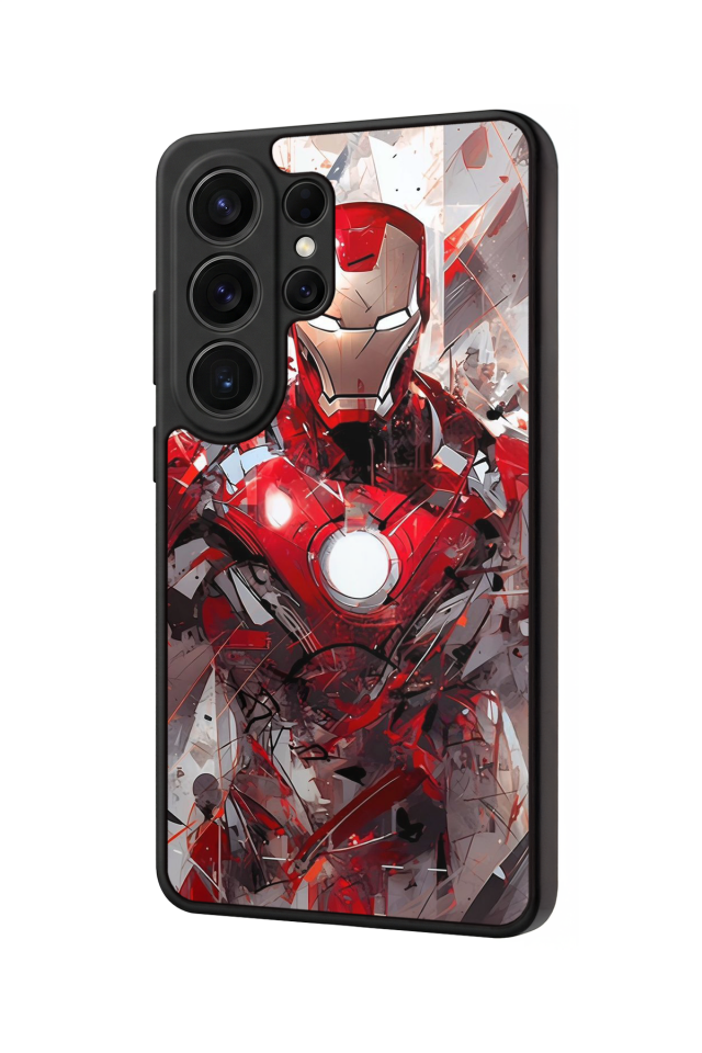 Samsung Galaxy S26 Ultra Uyumlu Iron Man ( Demir Adam ) Tasarımlı Glossy Premium Kılıf