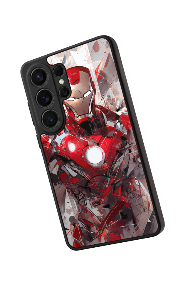 Samsung Galaxy S26 Ultra Uyumlu Iron Man ( Demir Adam ) Tasarımlı Glossy Premium Kılıf